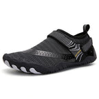 Men Women Water Shoes Quick Dry Non-Slip Five Finger Shoes Outdoor Wading Swimming Barefoot Aqua Shoes Lightweight Sneakers