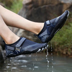 Men Women Water Shoes Quick Dry Non-Slip Five Finger Shoes Outdoor Wading Swimming Barefoot Aqua Shoes Lightweight Sneakers