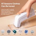 Clothes Ironer 650W Handheld Steam Iron 25S Fast Heat-up Travel Home Fabric Steam Ironing Machine