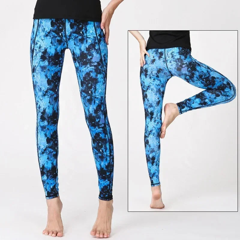 Cloud Hide Yoga Pants Long Sports Leggings Women Fitness Tights Girls High Waist Running Workout Trouser Plus Size Tummy Control