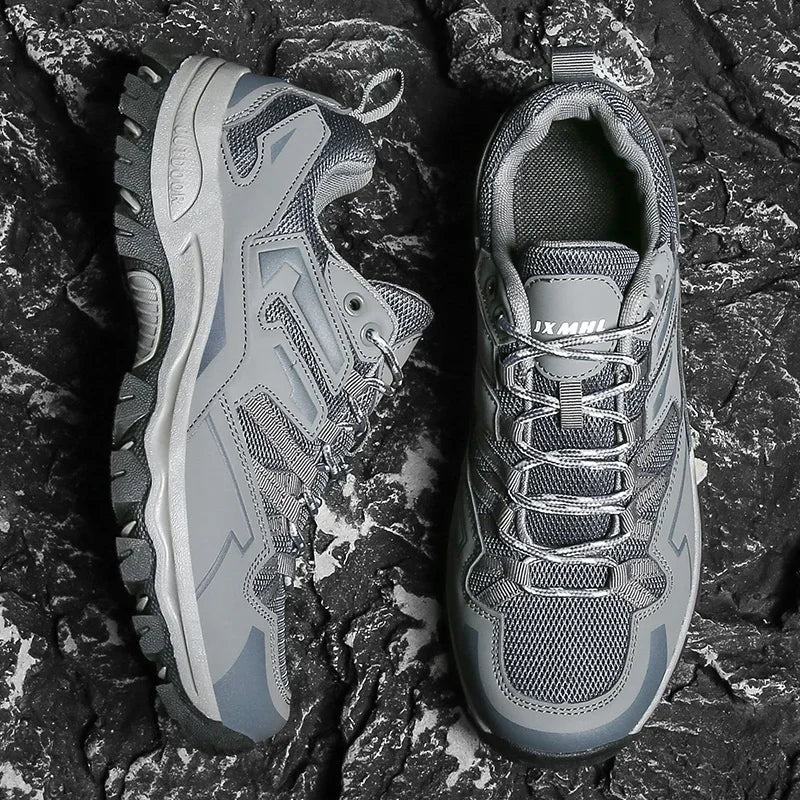 2025 Hiking Shoes Men Women Mesh Sneakers Breathable Fashion Mountain Shoes Boy Spring Autumn Summer Work Shoes Outdoor Trekking