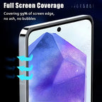 HD Screen Protector For Samsung A57 A17 A16 A56 5G A55 A36 A35 A26 A24 A15 A14 A13 A12 A71 A72 A73 Dust Free Easy Install Glass