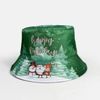 Classic Popular Funny Novelty Christmas Santa Claus gift fisherman hat Outdoor Leisure Sunscreen Sun Hat Men Women bucket hats