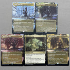 BIG MH3 OTJ OTP HOLO7-Ⅰ01 Tcg cards proxys Magical  Simulacrum Synthesizer and Power Vaultborn the Tyrant Ulamog, Gather