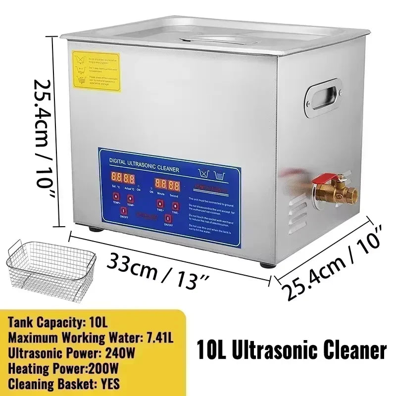 SIHAO 1.3L 2L 3L 6L 10L 15L 22L 30L Ultrasonic Cleaner Lave-Dishes Portable Washing Machine Diswasher Ultrasound Home Appliances