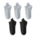 10pieces=5 Pairs Women Socks Casual Breathable High Quality Ankle Sock Summer Low Cut Cotton Thin Short Elastic Sox calcetines