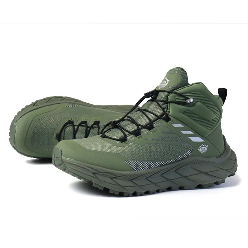 RAN Hiking Shoes Men Waterproof mesh walking shoes outdoor trekking Shoes Hunting Boots Tactical Ankle Boots women travel Boots