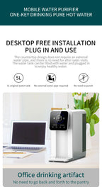 Desktop RO Hydrogen-rich Water Purifier Household Instant Hot Water Purifier Filter Direct Drinking Water Dispenser Commercial