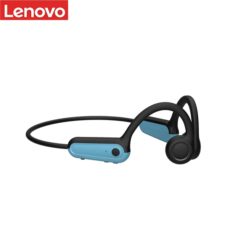 Lenovo New Real Bone Conduction Sport Headphone Wireless Earphone Bluetooth-compatible Headset Hands-free With Mic For Running