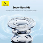 Baseus BH1 Lite Wireless Headphones Bluetooth 6.0 ENC Clear Call Headsets Super Bass Hit Earphones 80H Playtime Over Ear Headset