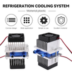 A78E-1 Set Mini Air Conditioner DIY Kit Thermoelectric Peltier Cooler Refrigeration Cooling System + Fan for Home Tool