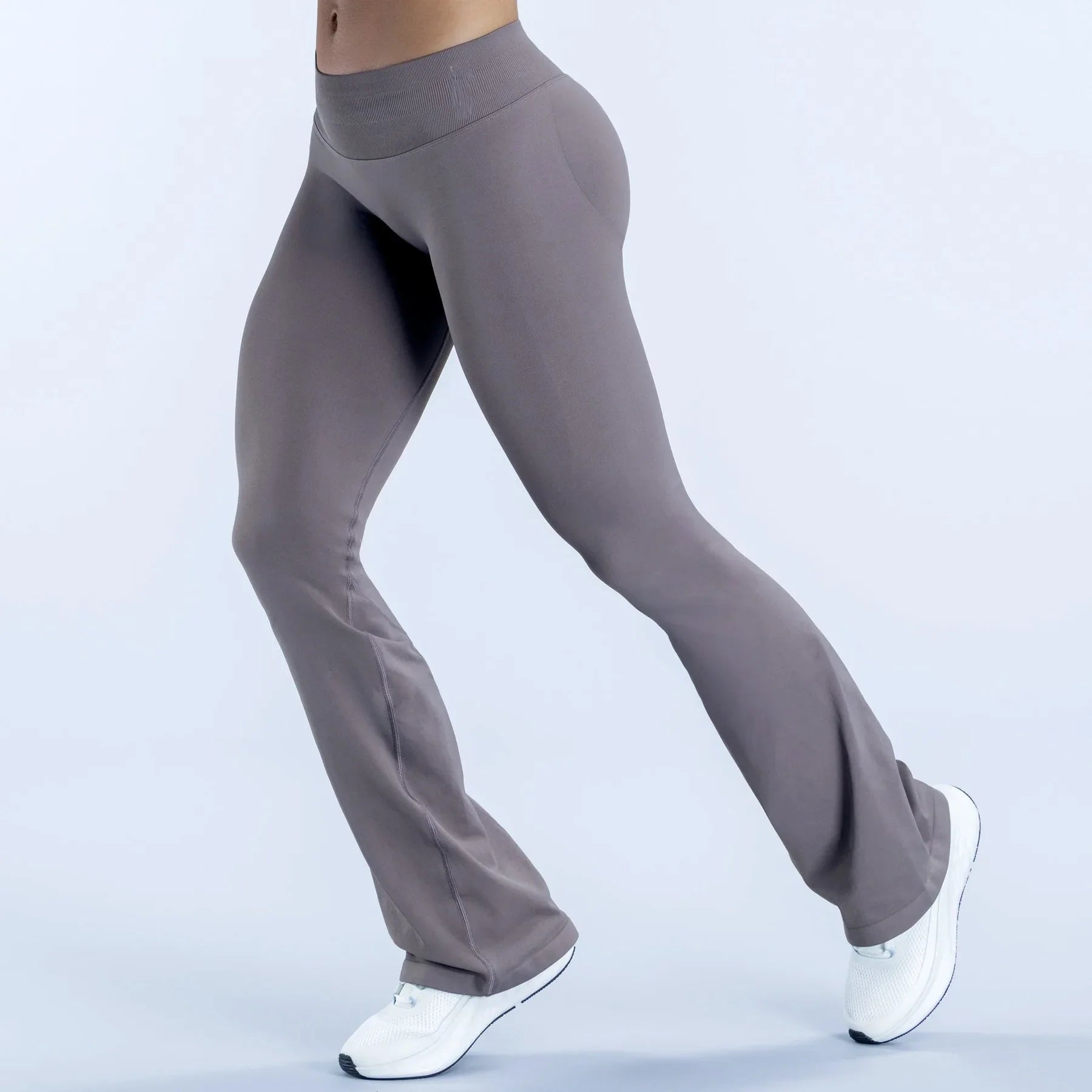 Cavendi Flared Leggings Leg Leggings Woman Wide-leg Pants Yoga Breathable Fitness Clothing Versatile Casual Pants