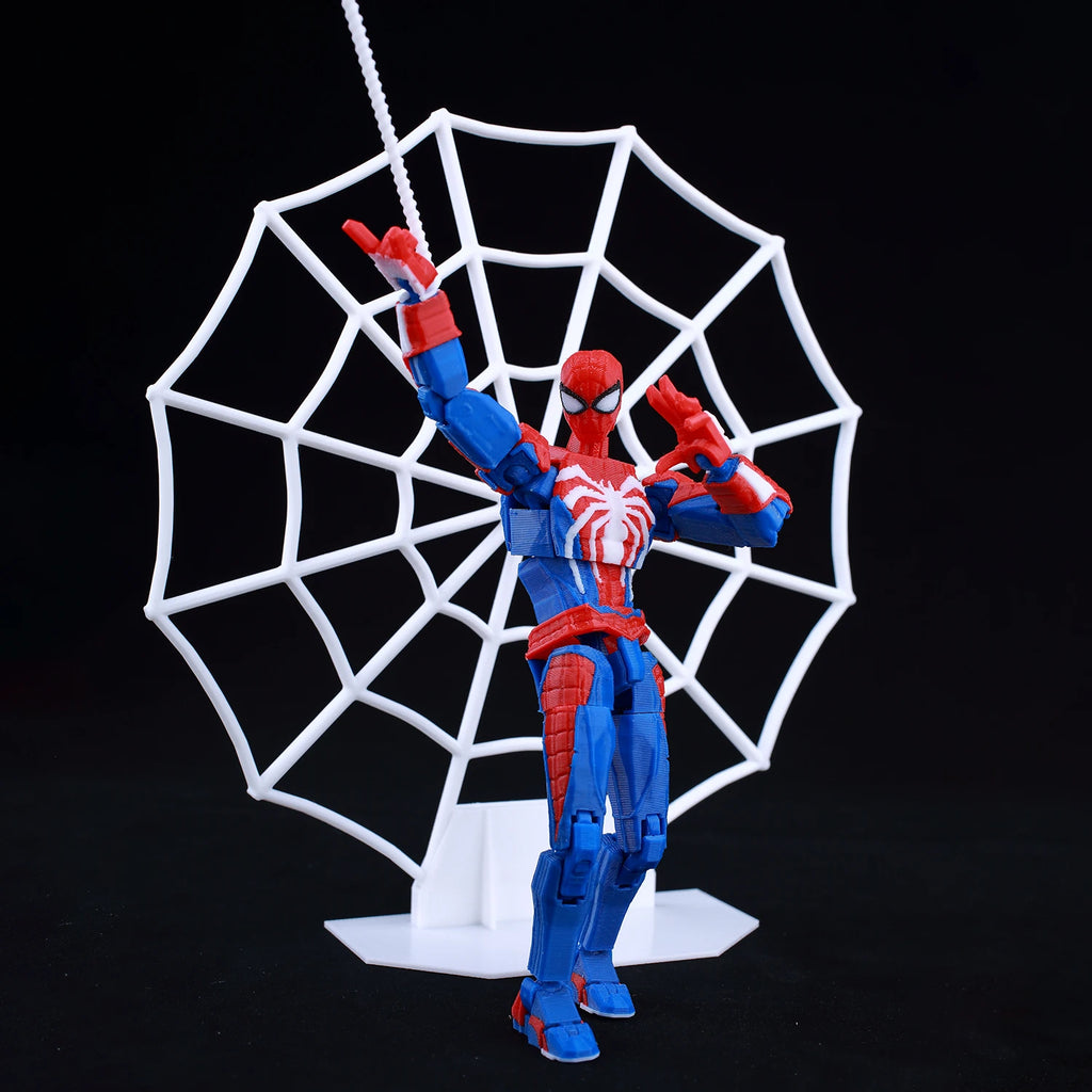 9L3D Printed Deadpool Wolverine Batman Spider-Man Venom Action Figures Dummy13 Lucky13 T13  Anime Model Toys Collectors Gifts