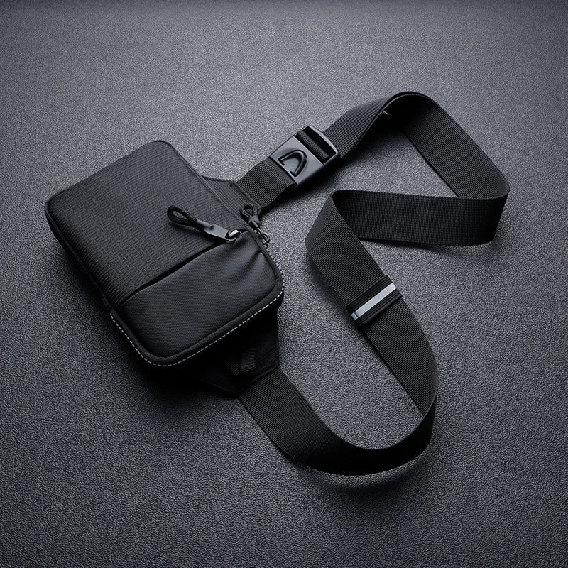 New chest bag for men and women's leisure, fitness, sports, crossbody bag, chest bag, casual men's bag, large capacity bag trend Main image