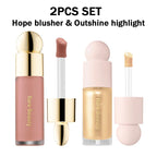 Rare Beauty Powder Highlighter Blush Water Light Shimmer Waterproof Long Last Face Illuminator Brighten Light Liquid Highlighter