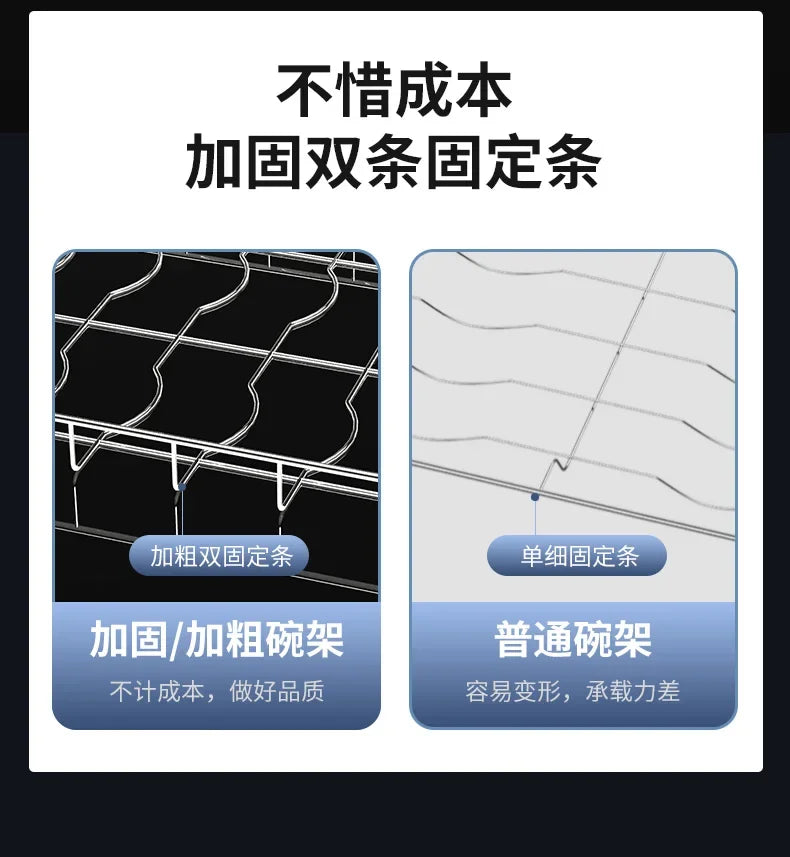 Disinfection cabinet Household small kitchen Stainless steel ultraviolet tableware High temperature drying disinfection cupboard