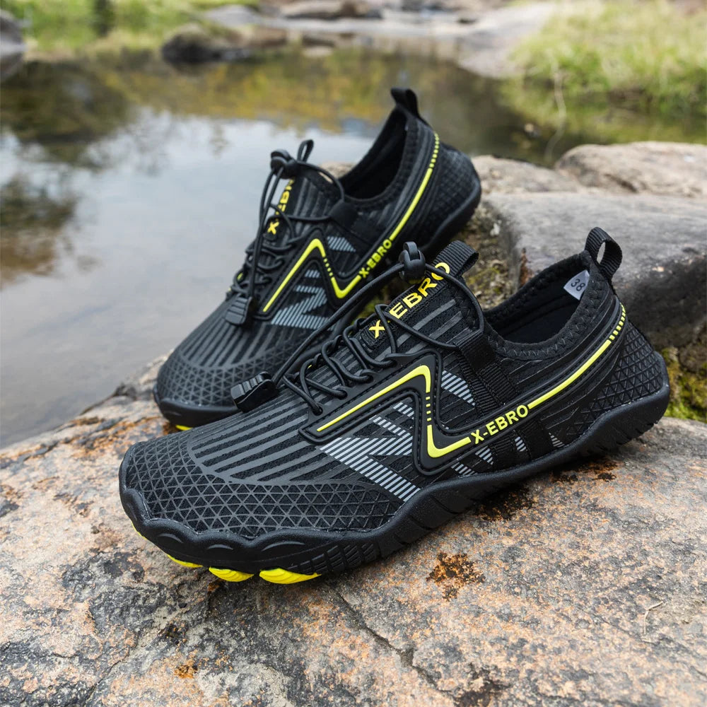 Oiaano Barefoot Man Black Shoes Woman Water Mesh Minimalist Sneakers Sport Aqua Beach Soft Sole Light Breathable Outdoor Hikking