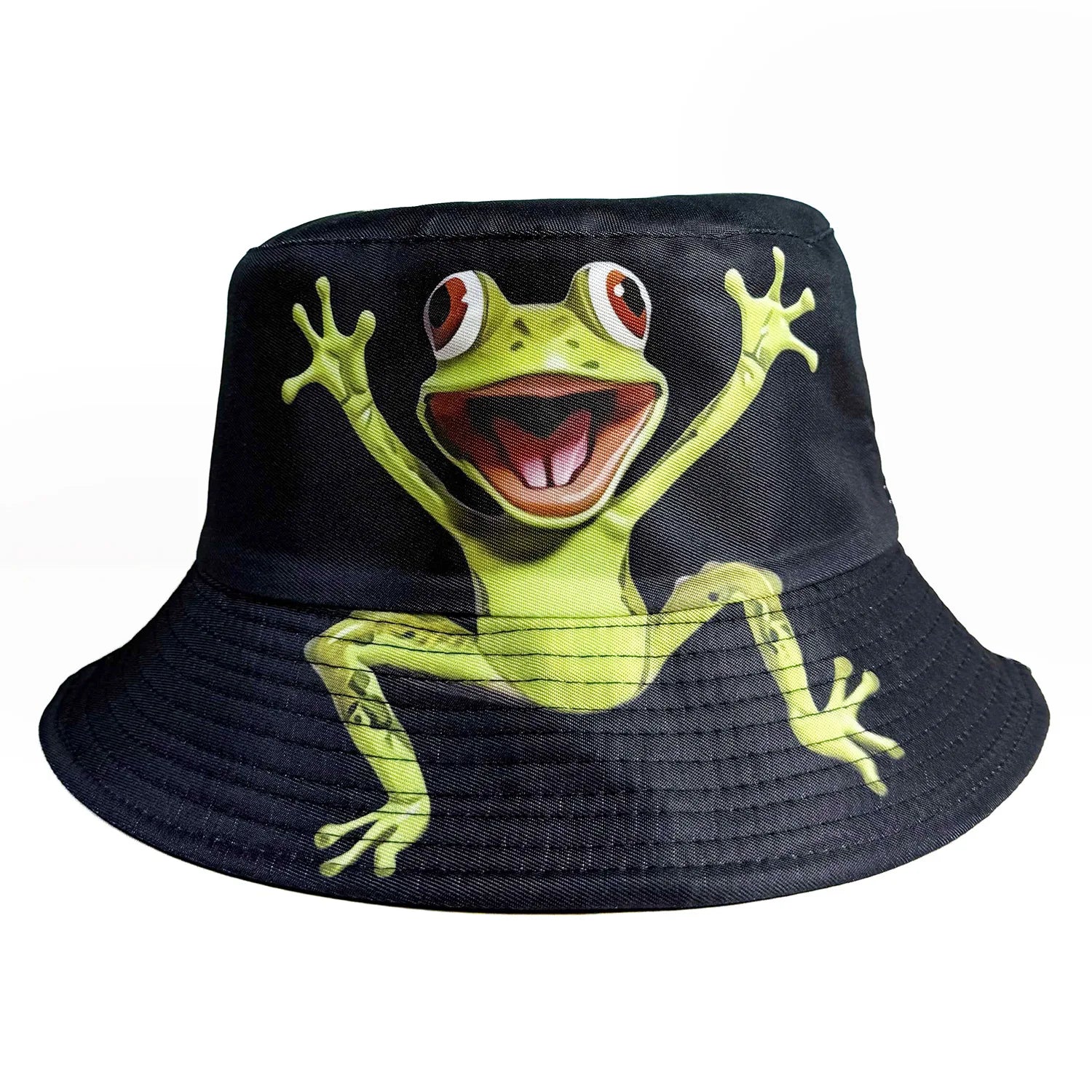 Classic Popular Funny Novelty animal cow frog duck fisherman hat Outdoor Leisure Sunscreen Sun Hat Men Women bucket hats