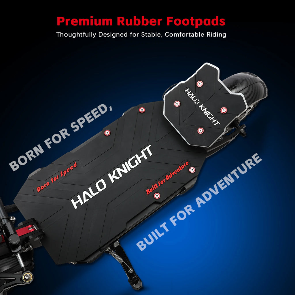 New HALO KNIGHT T107Pro Large Display Smart Escooter Adults 60V 38.4Ah Battery 3000W Dual Motor 95KM/H Powerful Electric Scooter
