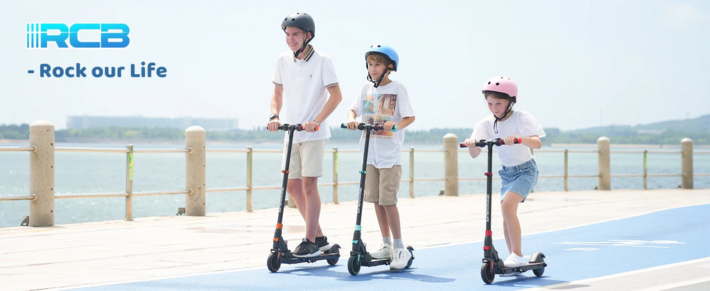 RCB R15 electric Scoot for children 8-16 years old, for children, for 8 kg, foldable, Double brake system, Max 16KM range