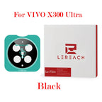 Lereach for VIVO X300 Ultra X300S Self-Locating Frame Tempered Glass Camera Lens Protector Anti-Scratch Film