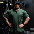 SILVERBACK Loose Fit Men's Cotton T-Shirt Summer Gym Fitness Round Neck Short Sleeve Running Shirts Casual Premium Sportswear
