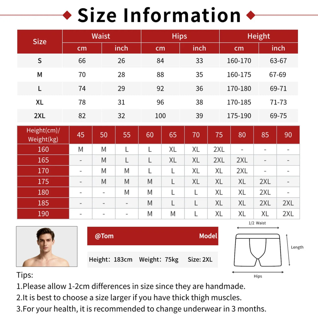3pcs【LORIEN CREST】Men's Pure Cotton Low Waist Elastic Sexy Loose Breathable Youth Pant Headband Underwear Summer Cotton Briefs
