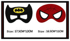 32/28/10 Pcs/Lot Superhero Mask Cosplay Christmas Halloween Kids Adult Carnival Party Props Children's Birthday Felt  Masquerade