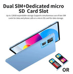 Sauenaneo PC Tablet 4GB RAM  64GB ROM (1TB Expansion) Supports Google Office Dual SIM Cards Dual cameras Android 11