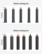 Automatic Curling Iron Hair Styling Tool for Hd15/16/17/18 Curling Wand 1.25 Inch Fast Heating Anti-Scald Ionic Hair Accessories