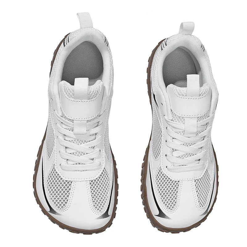 Unisex Wide Width Hiking Shoes Breathable Mesh Outdoor Trekking Sneakers Anti Slip Rubber Sole Walking Trainers Summer Autumn