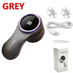 Electric Lint Remover Fabric Shaver LCD Display USB Rechargeable Portable Clothes Fuzz Remover Hair Balls Trimmer for Home