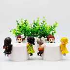 2025 Demon Slayer Hippers Blind Box Mini Action Figures Collectible Decoration Kids Toys Mystery Boxes Children Birthday Gifts