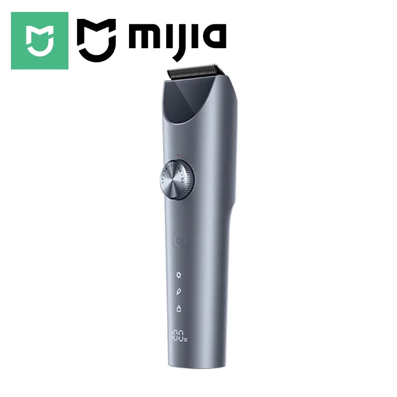 MIJIA Hair Clipper 2 Cutting Machine Trimmer Professional Clippers Titanium Alloy Blade Rechargeable Barber Shaver Cutter Main image