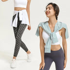 Gym Skirt Wrap Covering Buttocks Workout Fitness Wear Dance Ballet Skirts for Women Sport Yoga Dress Short Thigh Cover Skirt