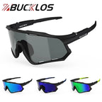 BUCKLOS Polarsized Cycling Glasses UV400 Road Mountain Bike Goggles TR-90 Frame Windproof Outdoor Sports Eyewear Cycling Parts