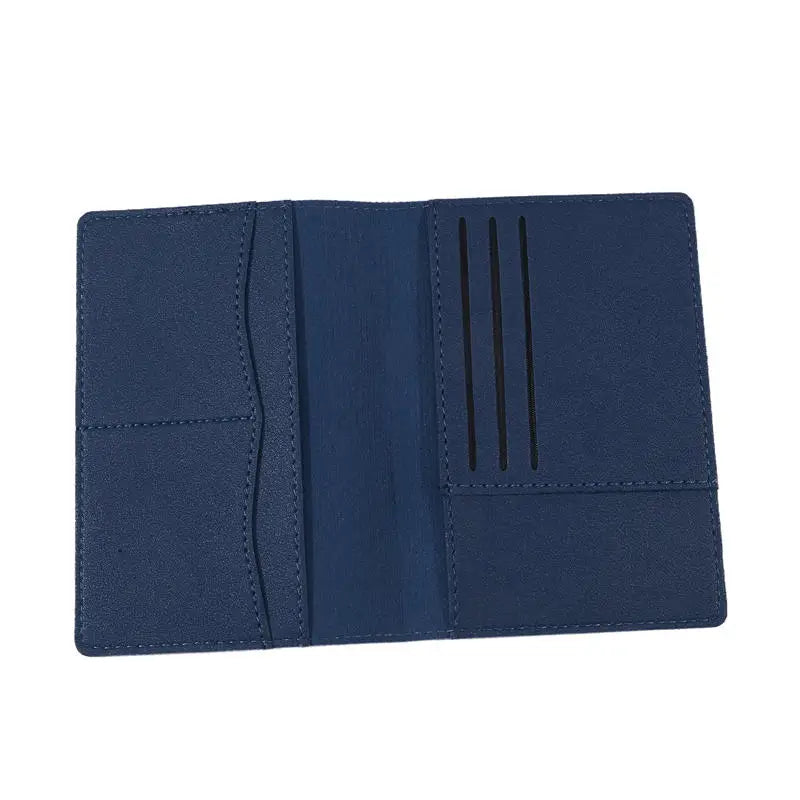 Multifunctional Document Passport Holder Protection Set Pu Leather Passport Clip Holder Travel Wallet Card Holder
