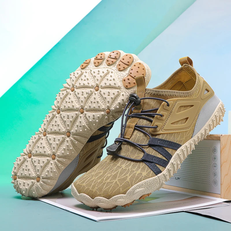 Men's Summer Water Wading Hiking Shoes 2025 Outdoor Women's Sports Shoes Breathable Fast Drying Anti Slip Hiking Beach Barefoot Main image
