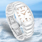 LIGE Fashion Luxury Woman Watch Simple Elegant Stainless Steel Casual Quartz Watches for Women Calendar Ladies Romantic Gift New