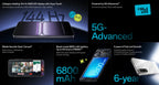 Global version samrtphone OnePlus Nord 5 5G 8GB+256GB 12GB+512GB Snapdragon 8s Gen 3 Android 15 6800 mAh 80W Wi-Fi 6  NFC