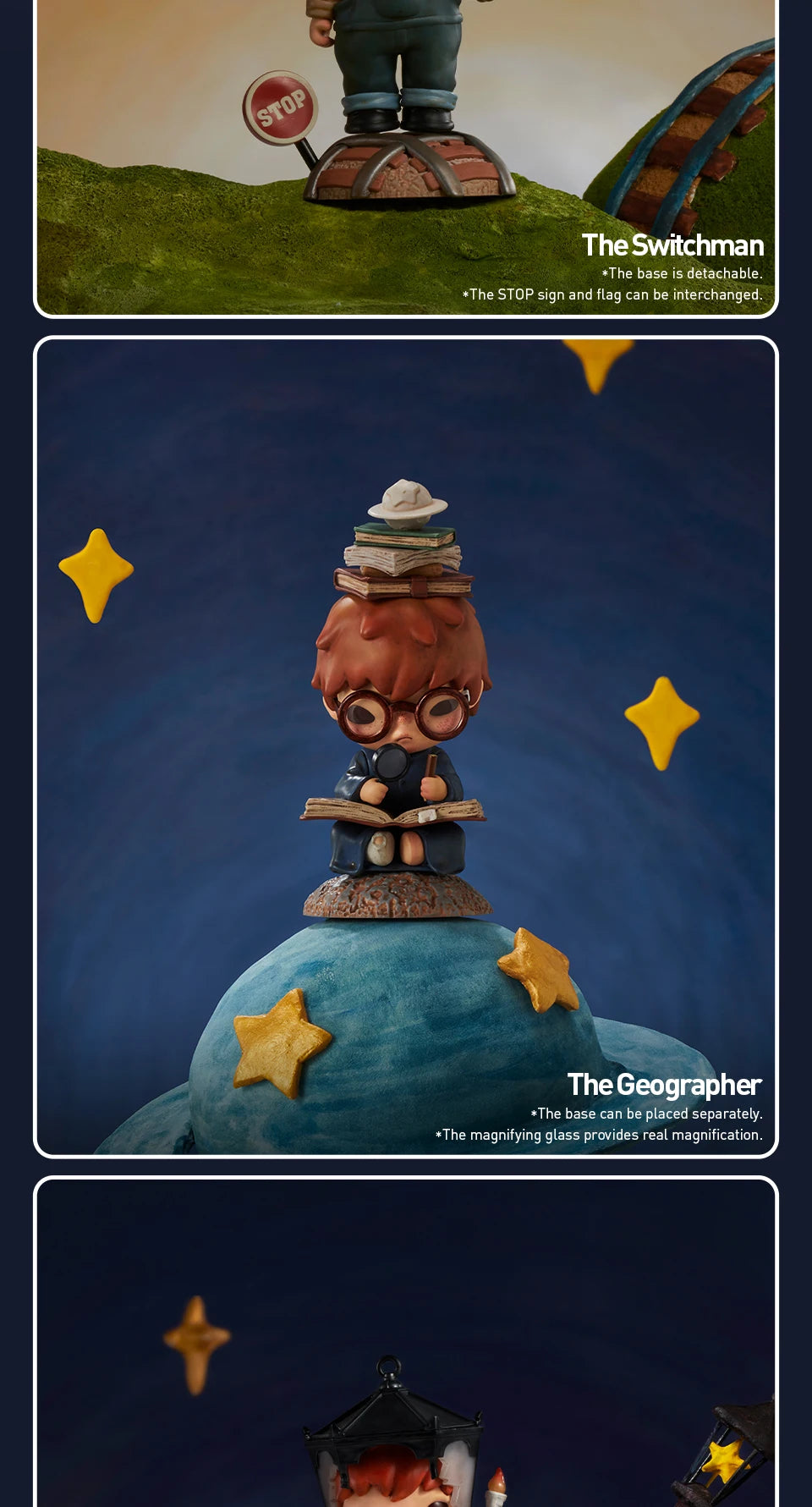 POP MART Hirono x Le Petit Prince Serie Blind Box Toys Mystery Box Mistery Caixa Action Figure Surprise Cute Model Birthday Gift