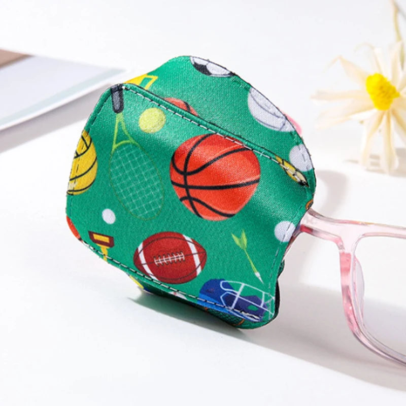 1Pc Cute Kids Strabismus Treatment Vision Care Children Health Care Kids Child Occlusion Medical Lazy Eye Patch Eyeshade