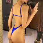 XS - L 2026 Sexy Monokini Extreme String Mini Micro Thong Women Swimwear One Piece Swimsuit Female Bather Bathing Suit V5820