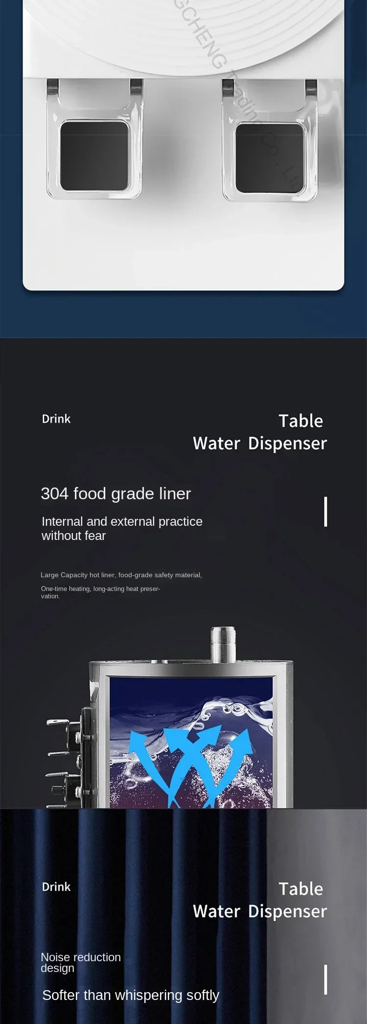 Desktop Water Dispenser Small Household Automatic Intelligent New Heating Mini Desktop Office Dormitory