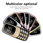 SERVO BM10 Mini Mobile Phone 2 SIM Card Bluetooth Earphone Voice Changer Dialer Low Radiation Sound Recording Small Cellphone