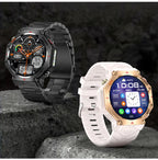T-Rex 3 Ultra Military Grade GPS Smart Watch 10ATM Waterproof Compass Altimeter Barometric AMOLED Men HD Call Sports Smartwatch