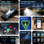Ulefone Armor 34+ 25500mAh Rugged Phone 5G AI Smartphone Android 15 Up to 32GB+512GB 64MP Night Camera 6.95" 120Hz Display NFC