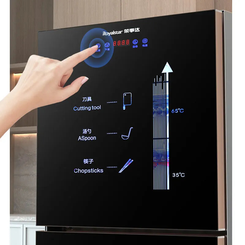 220V Royalstar Small Disinfection Cabinet Portable High Temperature Kitchen Commercial Household Desktop UV Sterilizer WAQ