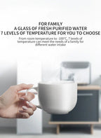 Desktop RO Hydrogen-rich Water Purifier Household Instant Hot Water Purifier Filter Direct Drinking Water Dispenser Commercial