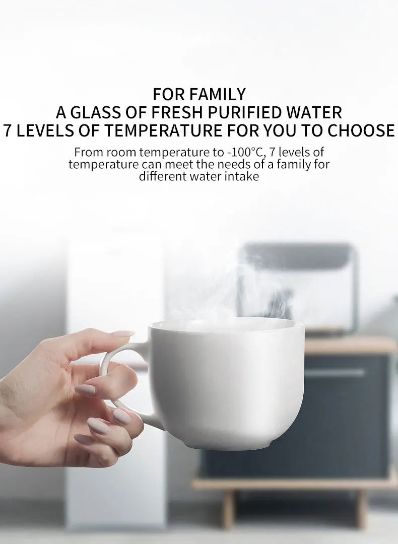 Desktop RO Hydrogen-rich Water Purifier Household Instant Hot Water Purifier Filter Direct Drinking Water Dispenser Commercial